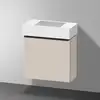 Image de Duravit D-Neo Meuble sous-vasque, 1 porte, DE4219LBD910000, DE4219L9191