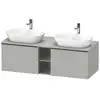 Image de Duravit D-Neo Meuble sous-vasque, 2 tiroirs, DE4950BBD070000, DE4950