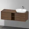 Image de Duravit D-Neo Meuble sous-vasque, 2 tiroirs, DE4950RBD210000, DE4950R2121