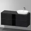 Image de Duravit D-Neo Meuble sous-vasque, 4 tiroirs, DE4970RBD160000, DE4970R1616