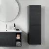 Image de Duravit D-Neo Meuble suspendu, 1 porte, DE1318RBD160000, DE1318R1616