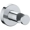 Image de Duravit support de douchette universel, support de pomme de douche pour douchette, support de douche rond, chromé