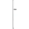 Image de Duravit barre de douche universelle, barre de douche avec support de douchette réglable en hauteur, barre de douche (810 mm), chromé/blanc brillant
