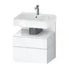 Image de Duravit Collection One Meuble sous-vasque, 2 tiroirs, QA4393022220000,