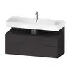 Image de Duravit Collection One Meuble sous-vasque, 2 tiroirs, QA4396080800010,