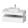 Image de Duravit Collection One Meuble avec plan de toilette, QA4732084840010,