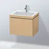 Image de Duravit L-Cube Meuble avec vasque Vero Air, 1 tiroir, LC6916O3030,