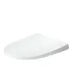 Image de Duravit Univavo Abattant en D, 0022990000, D-shaped