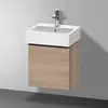 Image de Duravit D-Neo Meuble sous-vasque, 1 porte, DE4217RBD550000, DE4217R7979