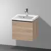 Image de Duravit D-Neo Meuble sous-vasque, 1 tiroir, DE42480BD550000, DE4248079790000