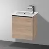 Image de Duravit D-Neo Meuble sous-vasque, 1 porte, DE4259RBD550000, DE4259R7979