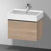 Image de Duravit D-Neo Meuble sous-vasque, 1 tiroir, DE42720BD550000, DE427207979
