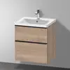 Image de Duravit D-Neo Meuble sous-vasque, 2 tiroirs, DE43590BD550000, DE4359079790000