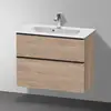 Image de Duravit D-Neo Meuble sous-vasque, 2 tiroirs, DE43690BD550000, DE436907979