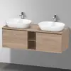 Image de Duravit D-Neo Meuble sous-vasque, 2 tiroirs, DE4950BBD550000, DE4950