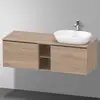 Image de Duravit D-Neo Meuble sous-vasque, 2 tiroirs, DE4950RBD550000, DE4950R7979