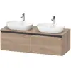 Image de Duravit Ketho.2 Meuble sous-vasque, 2 tiroirs, K24888B55550000,