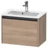 Image de Duravit Ketho.2 Meuble sous-vasque, 1 tiroir, K25055055550000,