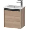 Image de Duravit Ketho.2 Meuble sous-vasque, 1 porte, K25060R55550000,