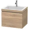 Image de Duravit L-Cube Meuble avec vasque Vero Air, 1 tiroir, LC6916O5555,