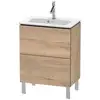 Image de Duravit L-Cube Meuble sous-vasque, 2 tiroirs, LC667305555,