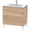 Image de Duravit L-Cube Meuble sous-vasque, 2 tiroirs, LC662605555,
