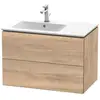 Image de Duravit L-Cube Meuble sous-vasque, 2 tiroirs, LC629105555,