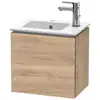 Image de Duravit L-Cube Meuble sous-vasque, 1 porte, LC6272L5555,