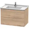 Image de Duravit L-Cube Meuble sous-vasque, 2 tiroirs, LC626505555,
