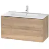 Image de Duravit L-Cube Meuble sous-vasque, 2 tiroirs, LC624305555,