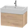 Image de Duravit L-Cube Meuble sous-vasque, 1 tiroir, LC617605555,