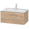 Image de Duravit L-Cube Meuble sous-vasque, 1 tiroir, LC614105555,