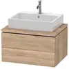 Image de Duravit L-Cube Meuble bas, 2 tiroirs, LC581605555,