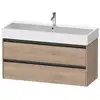 Image de Duravit Ketho.2 Meuble sous-vasque, 2 tiroirs, K25279055550000,