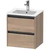 Image de Duravit Ketho.2 Meuble sous-vasque, 2 tiroirs, K25261055550000,
