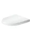 Image de Duravit Univavo Abattant en D, 0024190000, D-shaped
