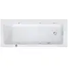Image de Duravit D-Code Baignoire balnéo rectangulaire, 760670000JP1000,