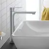 Image de Duravit D-Code Mitigeur de lavabo à bec haut XL FreshStart, DC1043002010, XL