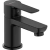 Image de Duravit D-Code Mitigeur monocommandé pour lavabo S FreshStart et Minusflow, sans garniture de vidage, DC1013002046, Couleur: Noir Mat