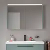 Image de Duravit D-Code Armoire de toilette, 2 portes, DC71070HGHG0000,