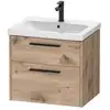 Image de Duravit D-Code Meuble sous-vasque, 2 tiroirs, DC46710BD550000,