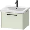 Image de Duravit D-Code Meuble sous-vasque, 1 tiroir, DC46650BDHH0000,