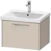 Image de Duravit D-Code Meuble sous-vasque, 1 tiroir, DC4665010910000,