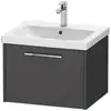Image de Duravit D-Code Meuble sous-vasque, 1 tiroir, DC4665010490000,