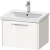 Image de Duravit D-Code Meuble sous-vasque, 1 tiroir, DC4665010220000,