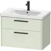 Image de Duravit D-Code Meuble sous-vasque, 2 tiroirs, DC46720BDHH0000,