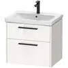 Image de Duravit D-Code Meuble sous-vasque, 2 tiroirs, DC46710BD220000,