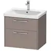 Image de Duravit D-Code Meuble sous-vasque, 2 tiroirs, DC4671010430000,