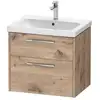 Image de Duravit D-Code Meuble sous-vasque, 2 tiroirs, DC4671010550000,