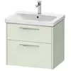 Image de Duravit D-Code Meuble sous-vasque, 2 tiroirs, DC4671010HH0000,